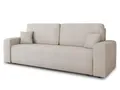 Produktbild: Schlafsofa Spark – Sofa mit Schlaffunktion und Bettkasten, Bonellfederkern, Cordbezug, große Schlaffläche, modernes Polstersofa & Bettsofa (Beige (Poso 100))