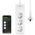Produktbild: Offgridtec Smarte 3-fach Steckdosenleiste mit Smart Life- oder Tuya-App 1,8m Kabel