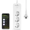 Produktbild: Offgridtec Smarte 3-fach Steckdosenleiste mit Smart Life- oder Tuya-App 1,8m Kabel
