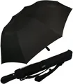 Produktbild: iX-brella Taschenregenschirm Trekking Golf-Taschenschirm XXL mit Umhängetasche, mit riesigem 124cm Dach-Durchmesser