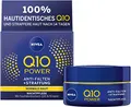 Produktbild: NIVEA Q10 Anti-Falten Power Regenerierende Nachtpflege (50 ml), straffende Gesichtspflege für alle Hauttypen, Nachtcreme mit Doppeleffekt Koenzym Q10 und Kreatin