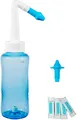 Produktbild: ZENZARA Nasen-Dusche Set 300 ml mit 10x Salz Nasenreinigung Spülung Erkältung 03
