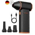 Produktbild: WOLFBOX MegaFlow 50 Elektrisches Staubgebläse, 110000 RPM, 4 Düsen, 200g, Akku