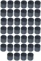 Produktbild: Adam Hall Hardware 4913 M40 AH - 40er Set Gummifuß 38 x 33 mm schwarz im Beutel