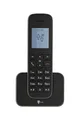 Produktbild: Telekom Sinus 207 – DECT Festnetztelefon mit Basisstation & Mobilteil – Fritz!Box-kompatibel - Schwarz, kabellos, einfache Bedienung