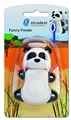 Produktbild: miradent Funny Animals hygienischer Zahnbürstenhalter Panda 1 St. | patentierter Schnappverschluss | mit Belüftung | passend für handelsübliche Zahnbürsten | mit Saugnäpfen | für Kinder ab 3 Jahren