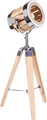 Produktbild: BRUBAKER Stehlampe Stehleuchte Standleuchte Holz 65 cm Dreifuß Stativ Tripod