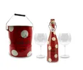 Produktbild: Lolea Set - Kühler mit Henkel + 2 Ballongläser + Lolea Sangria N°1 ROT 0,75L (7