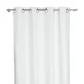 Produktbild: Ventanara® Verdunkelungsvorhang 100% raumverdunkelnd Blickdicht Ösen Vorhang Thermo einfabrig 1 Stück 135x240cm (Weiss)