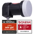 Produktbild: DUR-line +Ultra Single LNB schwarz für 1 Teilnehmer - 4K HDTV