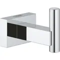 Produktbild: GROHE Handtuchhalter Essentials Cube 40511001, silber, zur Wandmontage, verchromtes Metall, Länge 4,3 cm