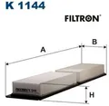 Produktbild: FILTRON K1144 Filter für Innenraumluft Innenraumfilter Filter Innenraum