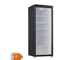 Produktbild: PKM Glastürkühlschrank GKS255B - Schwarz; 256 L Nutzinhalt; EEK: F, Maße (HxBxT in cm) 143,00 x 55,00 x 58,00