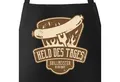 Produktbild: MoonWorks Grillschürze Grill-Schürze für Männer Held das Tages Grillemeister Spruch Grillen Wurst Würstchen Baumwolle Moonworks®, mit kreativem Aufdruck