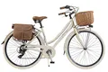 Produktbild: Via Veneto by Canellini Fahrrad Citybike CTB Damen Vintage Retro Via Veneto Aluminium (Creme, 50)