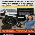 Produktbild: Ersatzrad-Kit Suzuki Vitara S-Cross 17” 5 Löcher Wagenheber + Etui DOT25