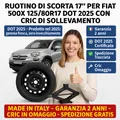 Produktbild: Ersatzrad-Kit Fiat 500X 17” 5 Löcher Wagenheber DOT2025