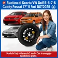 Produktbild: Ersatzrad 17” VW Golf 5 6 7 8 Passat Caddy 125/80 R17 DOT25