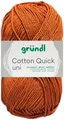 Produktbild: Gründl 50 Gramm Gründl Wolle Cotton Quick Uni Farbauswahl Häkelwolle