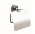 Produktbild: tesa Toilettenpapierhalter tesa WC-Papierrollenhalter Smooz mit Deckel