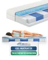 Produktbild: 1000 Federn Gelschaum Taschenfederkern Matratze 160x200 cm H2 160 x 200 cm 24 cm