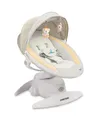 Produktbild: CARETERO Kinder Schaukelstuhl Opti - 360 Grad Drehung - Moskitonetz - Beige