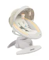 Produktbild: CARETERO - Babywippe Elektrisch Opti - Baby Schaukel Elektronisch mit DREI Funktionsmodi - 360 Grad - Moskitonetz - Intuitives Bedienfeld - 360 Grad Drehung - Einstellung Liegeposition - Beige