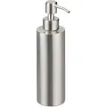 Produktbild: 4 x Seifenspender, nachfüllbar, Bad, wc, Küche, Pump Flüssigseifenspender, gebürsteter Edelstahl, 300 ml, silber