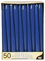 Produktbild: PAPSTAR Leuchterkerzen, 22 mm, dunkelblau, 50er Pack 50 Stück 50 Stück