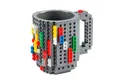 Produktbild: Goods+Gadgets Tasse Brick Mug Tasse mit Bausteinen, Polycarbonat, Kaffeetasse Kaffee-Becher 350ml