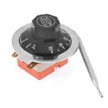Produktbild: sourcing map Temperaturschalter Kapillar Thermostat NC AC 250 16A 30-80 C für Backofen Kühlschrank Heizung