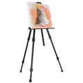 Produktbild: Staffelei aus Metall Schwarze Faltbar 162 cm | Leinwand Ständer, zum Malen