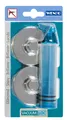 Produktbild: WENKO Vacuum-Loc Adapter chrom, für Premium&Classic WD-ACC sonst. 60 mm