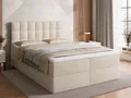 Produktbild: BroMARKT Boxspringbett DETROIT mit 2 Bettkasten, Bonell-Matratze, Polsterbett, Bett (Beige, Cosmic 10, 140 x 200 cm)