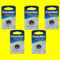 Produktbild: 5 x 1er CR2032 3V CAMELION Knopfzelle Uhrenbatterien Batterie🔋Zelle MHD 10-2033