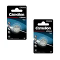 Produktbild: 2x 1er Blister Camelion CR2032 CR 2032 3V Lithium Knopfzellen Batterien
