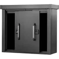 Produktbild: Gfp Primeyard Geräteschrank Metall 135x55x112 Cm Gartenschrank Schiebetür Anthrazit Inkl. Fußboden