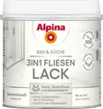 Produktbild: Alpina Bad & Küche Fliesenlack 3 in 1 weiß 500 ml