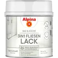 Produktbild: Alpina 3in1 Fliesenlack Fliesenfarbe 2K Baumwollweiß 500ml Badewanne Boden