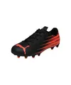 Produktbild: PUMA ATTACANTO II FG/AG JR Fußballschuh, schwarz-leuchtendes Rot, 4 UK