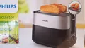 Produktbild: Philips HD2516 Toaster 8 Bräunungsstufen Auftau und Aufwärmfunktion schwarz R