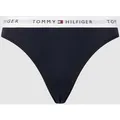 Produktbild: TOMMY HILFIGER String aus Baumwolle in Dunkelblau, Größe XS