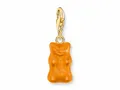 Produktbild: Thomas Sabo 2186-413-8 Charm-Anhänger HARIBO Gummibärchen - Goldbär - Silber Gelbgold verg. - Orange