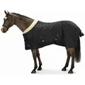 Produktbild: Eskadron Pferde-Stalldecke Eskadron Basics Zeta Fauxfur Stable 100g - Black 145 cm