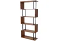 Produktbild: PROREGAL® Bücherregal Standregal HxBxT 183x80x30cm 5 Ebenen Wildeiche-Optik Metall Schwarz, vielseitig, robust und pflegeleicht - einfach schön