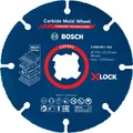 Produktbild: Bosch Professional Zubehör EXPERT Carbide Multi Wheel X-LOCK Trennscheibe, 115 mm, 22,23 mm, 10-tlg. (2608901194)