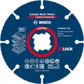 Produktbild: Bosch Professional 10x Expert Carbide Multi Wheel X-LOCK Trennscheiben (für Hartholz, Ø 115 mm, Zubehör Kleiner Winkelschleifer)