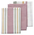 Produktbild: kela Geschirrtuch Geschirrtuch-Set 3tlg., Rosa, B 45 cm, L 65 cm