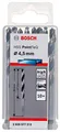 Produktbild: Bosch Professional 10 Stück HSS Spiralbohrer PointTeQ (für Metall, 4,5 x 47 x 80 mm, Zubehör Bohrschrauber)