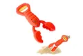 Produktbild: alldoro Sandform Sandgreifer Hummer rot, tierisches Sandspielzeug für Kinder ab 3 Jahre, Kinder-Handbagger zum Buddeln und Spielen im Sandkasten & am Strand